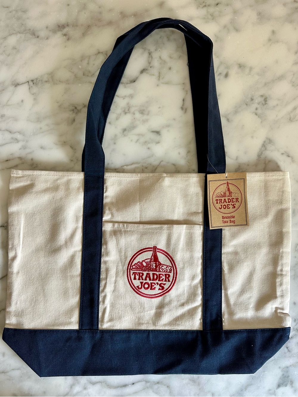 Trader Joe's Classic Reusable Tote — Brand New